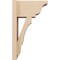 Ekena Millwork 7 1/2-in W x 12-in D x 20-in H Balboa Trad Rough Cedar Woodgrain TimberThane Outlooker, Primed Tan OUTUR075X12X20BOA04RCPR - alternate 2